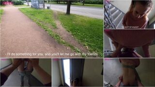 Anna Bali - I promised my Step sister for a Blowjob that I would let her go to friends, PUBLIC 3840x2160 (2020)