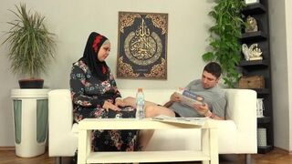 A busty woman in a hijab got a really hard gift UltraHD/2K - Alejandra Milagroso (2023)