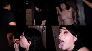 Quicky Girl Swallows Loads Of Cum FullHD - Heather Grey (2023)