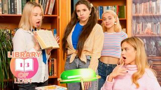 Library Of Lust Part 1 FullHD - Novella Night, Sara Bork, Molly Cute, Nice Viki (2025)