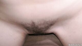 Cum on Hairy Pussy of Teen Blonde - Nick Whitehard (2025)