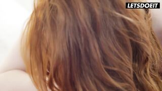 Redhead Lottie Magne Sucking & Riding Her Boyfriend's Cock Passionately - Lottie Magne, Kristof Cale (2025)
