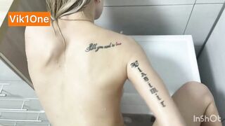 Caught a Blonde in the Shower with an Anal Plug and Fucked Her - Vik1One (2025)