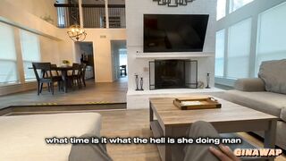 Cheating Wife Fucks Co Worker while Her Husband is Gone - Gina WAP (2025)