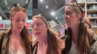 Trying not to Cum in the Bookstore while Hunting for Smut - Nadia Foxx (2025)