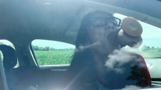 I Got Horny while Driving so I Stop to Fuck My Dildo in the Car for a Bit - Viva Athena (2025)