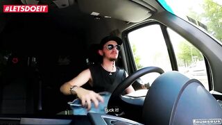 Petite Blonde Lia Louise Fucked and Facialized in Sex Bus - Lia Louise, Pint Eastwood (2025)