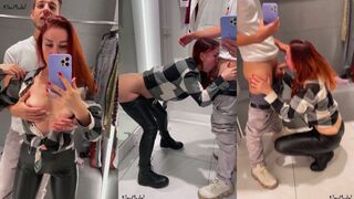 Fitting Room Sex, Blowjob and Pussy Licking - Kleo Model (2026)