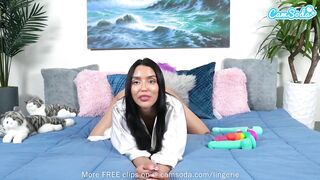 Cute Brunette Teen Stuffs Her Pussy with Multiple Toys (2026)