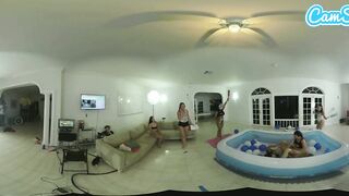 Teen Latina Lesbians Oil Wrestling with Their Big Booty Step - sisters in Vr (2026)