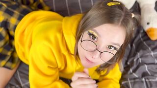 Cutie in Short Skirt Sucked Me off Like the Last Time and I Cum on Her Beauti... - Satanic Abstract (2026)