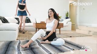 Yoga Session Turns into Lesbian Sex for Jill Kassidy, Eliza Ibarra & Jewelz Blu - Jill Kassidy, Eliza Ibarra, Jewelz Blu (2026)