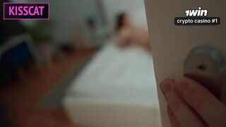 Step Mom Rides and Jerks Step Nephew - Catherine Knight, KissCat (2026)