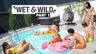 Wet, Wild Pool Party part 1 FullHD - Mia Trejsi, Mini Mitzix, Linda Caprice (2025)