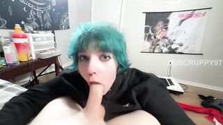 Emo Girl Uses Throat and Huge Tits to Milk Big Dick and gets Facial - Scruppy97 (2026)