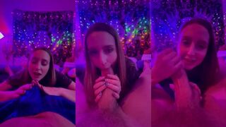 Teen Cam Girl Shows off Her Big Dick Sucking Skills and Takes a Big Load - Brad Newman, Laney Grey (2026)