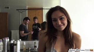 Small Latina Babe Sara Luvv behind the Scenes Sex Tape - Sara Luvv, James Deen (2026)