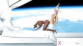 Super Sexy Android Dickgirl Fucks a Hot Ebony on a Spaceship (2026)