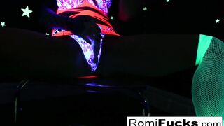 Romi Rain Plays with a Disco Ball before Stuffing Toying Her Pussy! (2026)