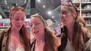Trying not to Cum in the Bookstore while Hunting for Smut ?? - Nadia Foxx (2026)