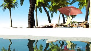 A Super Sexy Horny Blonde gets Fucked by Bbc in the Desert Island (2026)