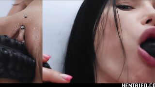 Real Life Hentai - Real life Doll have an alien experience - Ahegao - Bukkake... - Sasha Rose (2026)