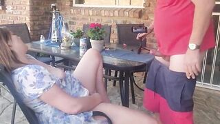 Mutual Masturbation Caught My Friends Wife Fingering Herself on the Patio so ... (2026)