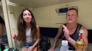 Picked Up a Girl At The Train Station And Fucked Her On The Train FullHD - PickupGirls - Katy West (2020)