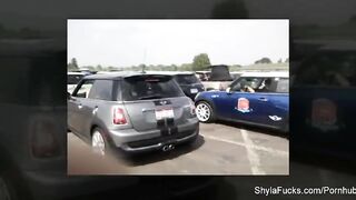 Close-Up POV: Blonde in Public Rally Race (2026)