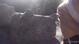 Hot Couple Caught Fucking on Public Trail - Amateur Luckyxruby - Rogue & Risque (2026)