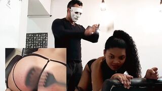 Stepdaughter receives first spanking with kitchen spatula - Bottomless Mouth (2026)