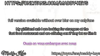 Strangers approached in fast food restaurant - Maddy Keys (2026)