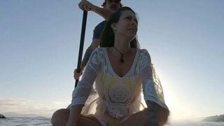 Masturbating and Fucking on the sup Board FullHD - Amateurporn - Amateur (2020)