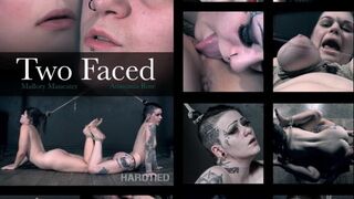 Two Faced - The two faces of bondage. HD - Mallory Maneater, Anastasia Rose (2022)