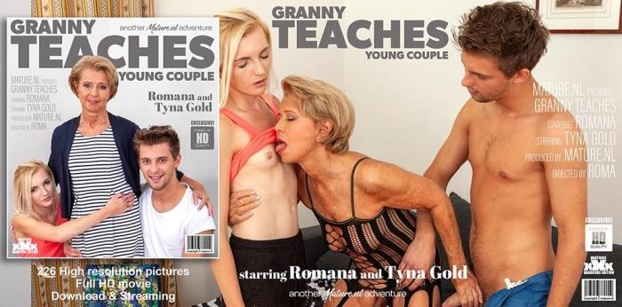 Granny teaches a young couple the ways of steamy sex 1884x1060 - Mature.nl, Mature - Romana (69), Tyna Gold (23) (2020)