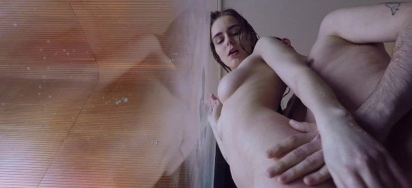 Fucking after shower in our hotel window FullHD - Ummmbrella (2020)