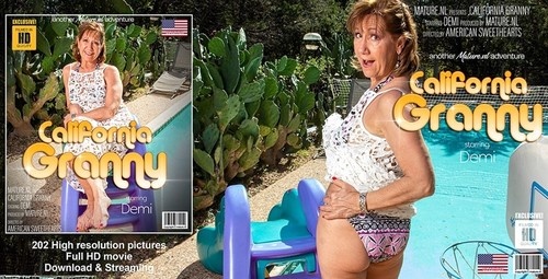 Demi - Californian Granny Demi loves getting hot in the FullHD (28-01-2021)