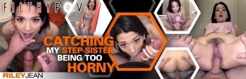 Riley Jean - Catching my Step-Sister Being Too Horny FullHD (2021)