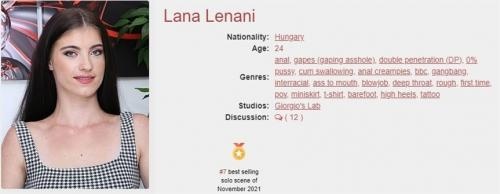 Lana Lenani - My First DP Interracial, Lana Lenani, FullHD (2021)