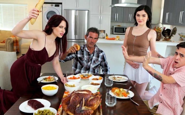 Did You Get Your Stepsister Pregnant On Thanksgiving FullHD - Rosalyn Sphinx (2021)