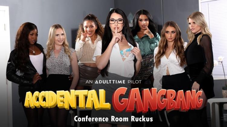 Liv Revamped - Accidental Gangbang - Conference Room Ruckus FullHD - Alex Coal, Penelope Kay, Nikki Sweet, Amari Anne, Rebel Rhyder, Nina White (2022)