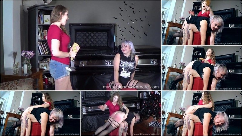 Apricot Pitts - Apricot Spanks Roommate Over Decorations FullHD (2022)