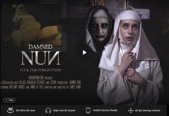 Damned Nun in 180° X + 5K (X Virtual 63) UltraHD/2K (2022)