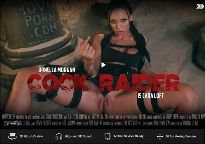 Cock Raider in 180° (X Virtual 33) - (4K) - VR 3840x1920 - Cara Loft (2019)