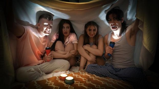 Swappin' Scary Stories FullHD - Aubree Valentine, Penelope Kay (2022)