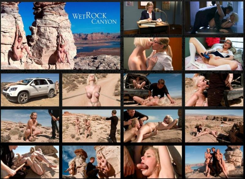 FEATURE SHOOT : WET ROCK CANYON HD - HogTied - Danny Wylde , Cherry Torn,Penny Pax (2024)